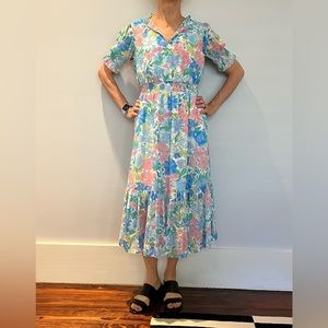 NWT jcrew floral dress